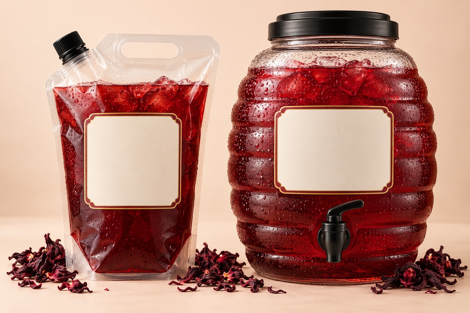 Illustrative one-gallon Jamaica bag concept